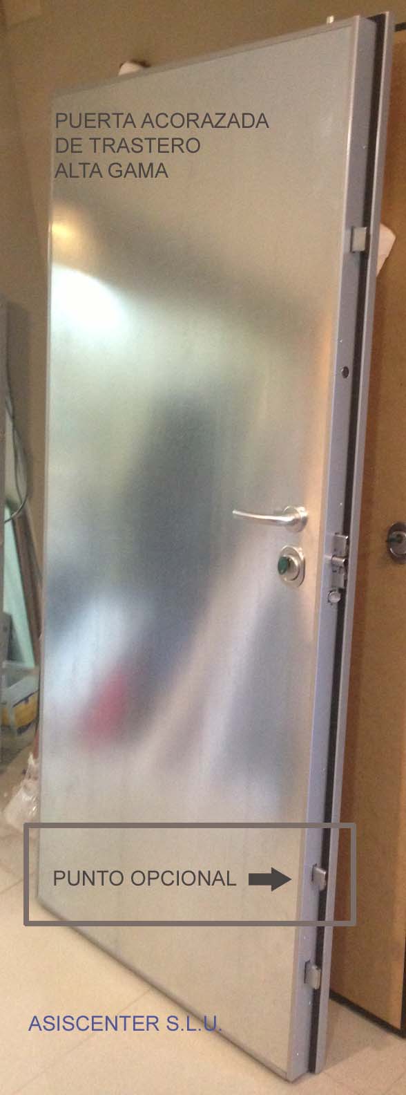 puerta acorazada de trasero de alto estanding